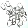 10 Pairs of Silver Plated Lever-back Earrings